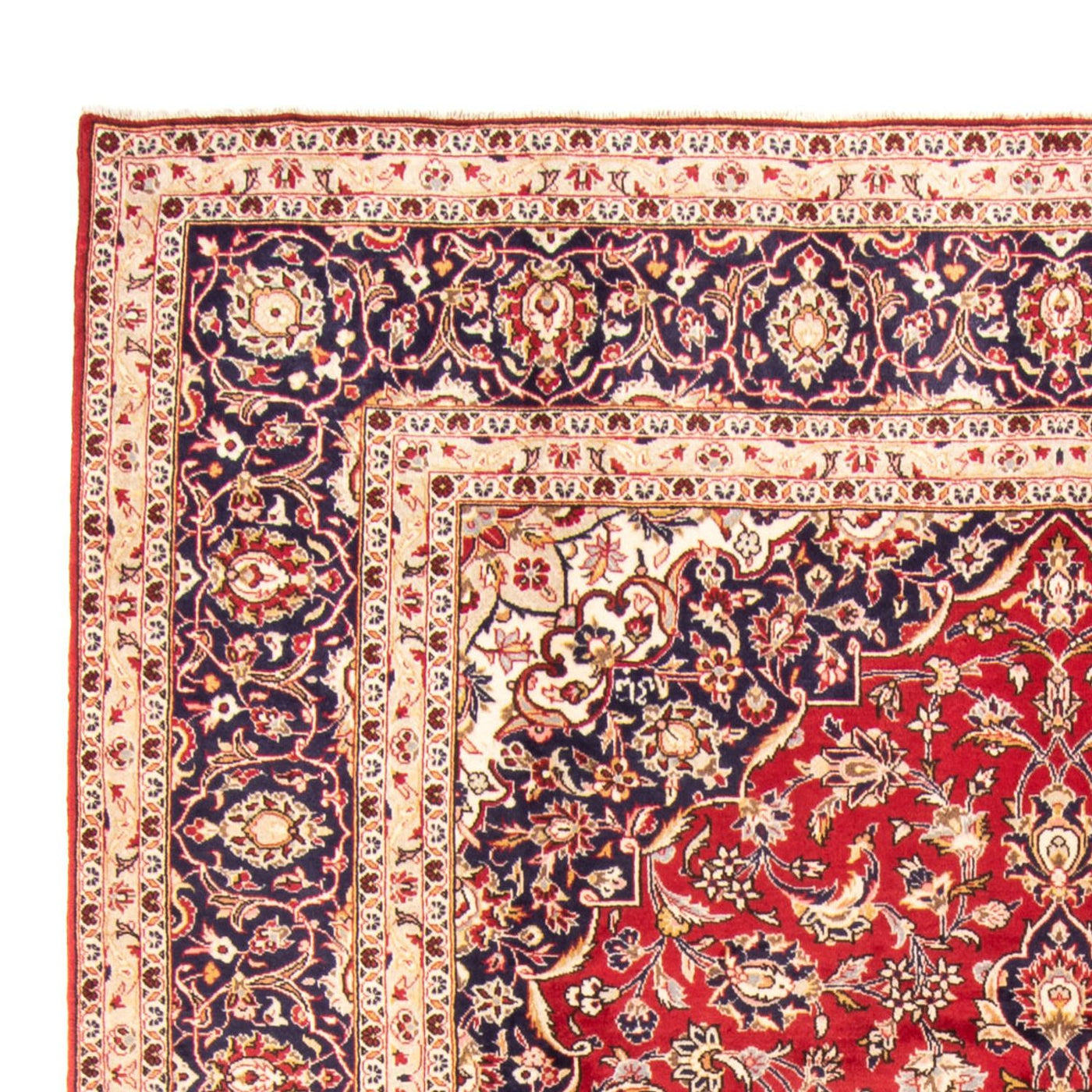 カシャーン 絨毯 367x252cm - ペルシャ絨毯