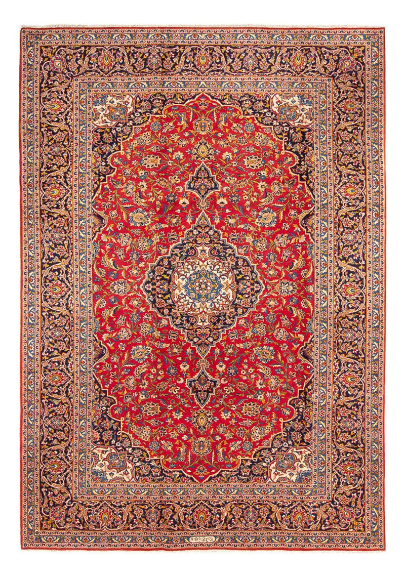 カシャーン 絨毯 360x257cm - ペルシャ絨毯