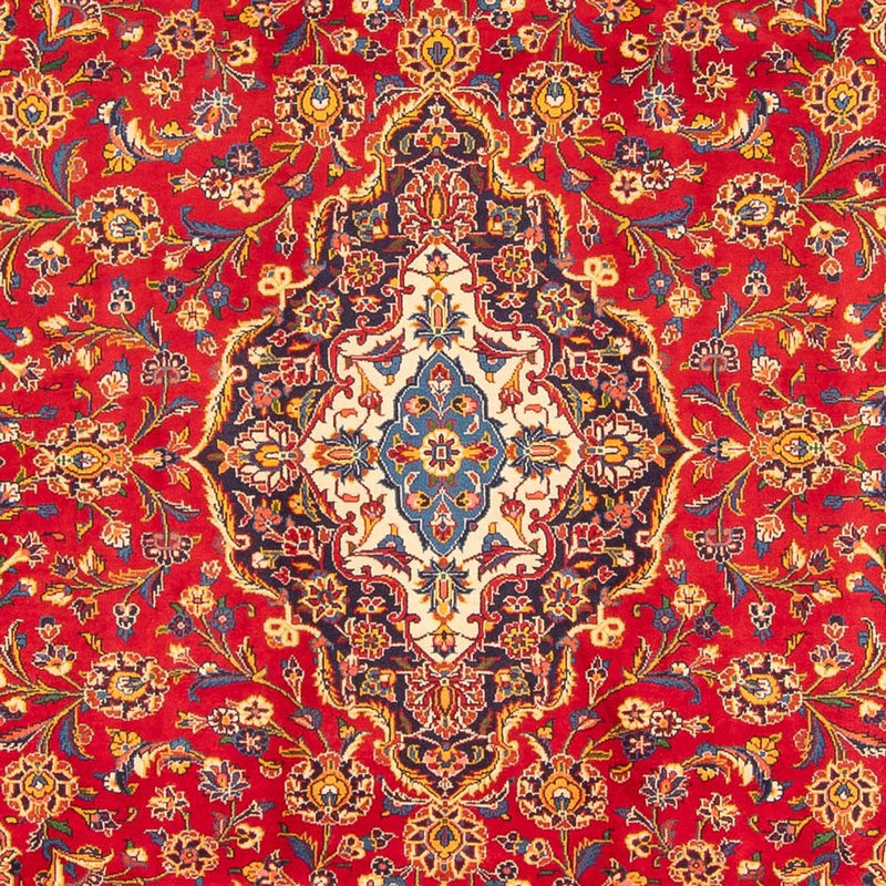 カシャーン 絨毯 370x252cm - ペルシャ絨毯