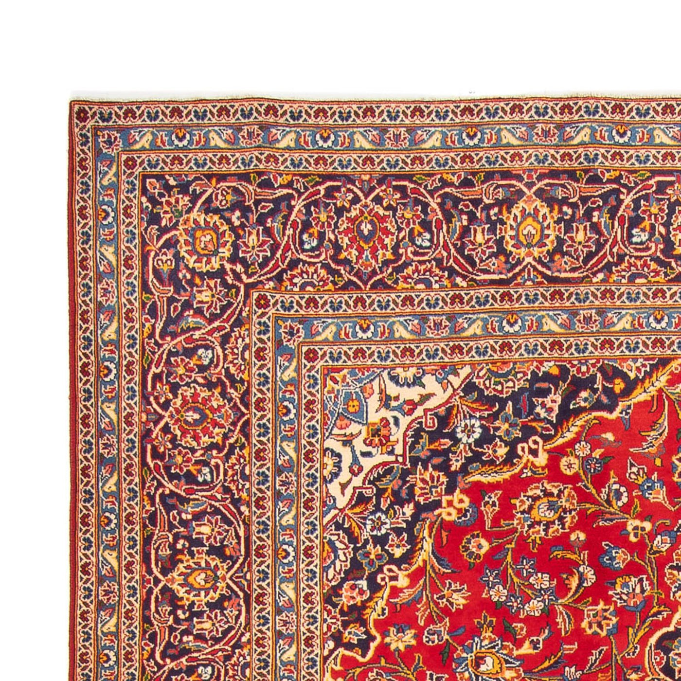カシャーン 絨毯 370x252cm - ペルシャ絨毯