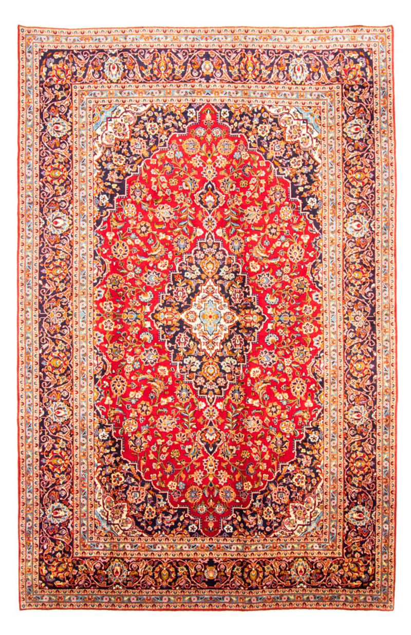 カシャーン 絨毯 380x248cm - ペルシャ絨毯