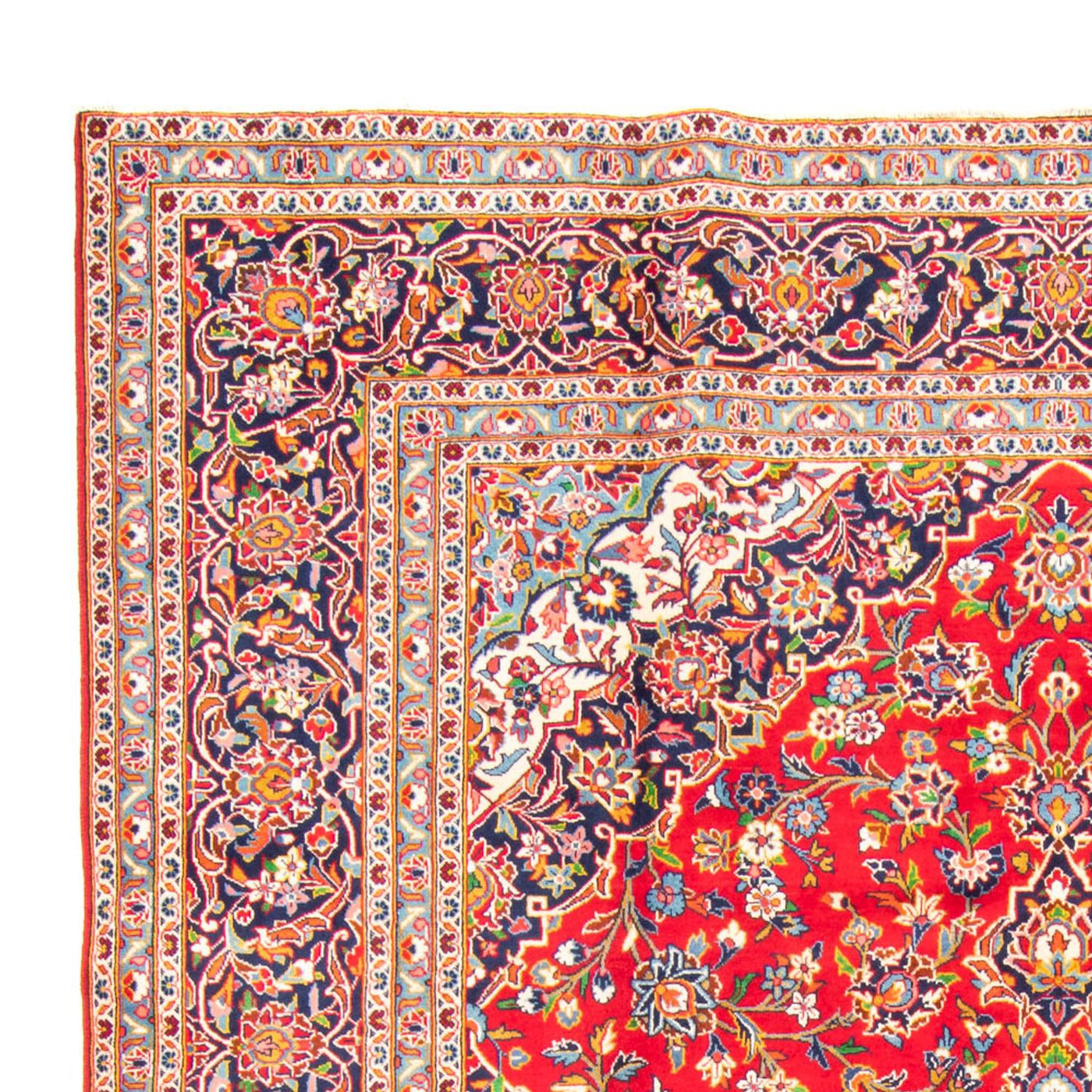 カシャーン 絨毯 377x269cm - ペルシャ絨毯