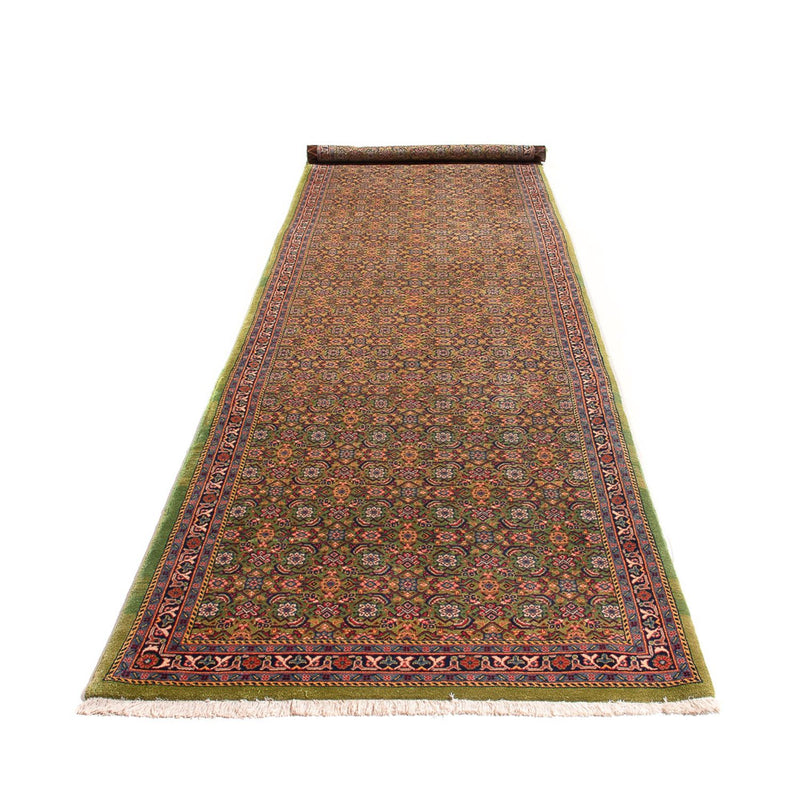 タブリーズ - 50 Raj 絨毯 377x100cm - ペルシャ絨毯
