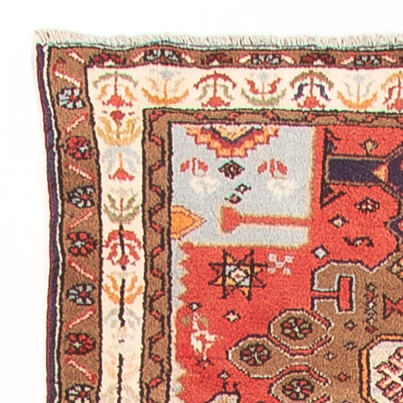 ハマダン 絨毯 395x87cm - ペルシャ絨毯