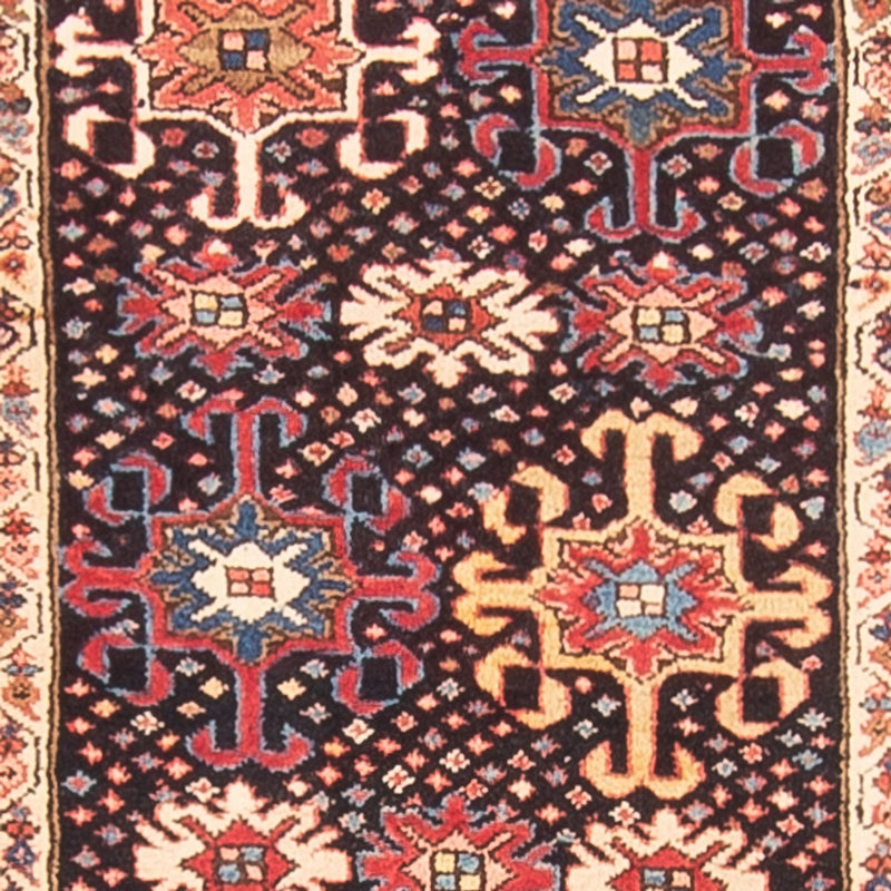 ナハバンド 絨毯 382x107cm - ペルシャ絨毯