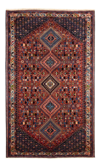 ヤラメ 絨毯 160x270cm - ペルシャ絨毯 - レッド