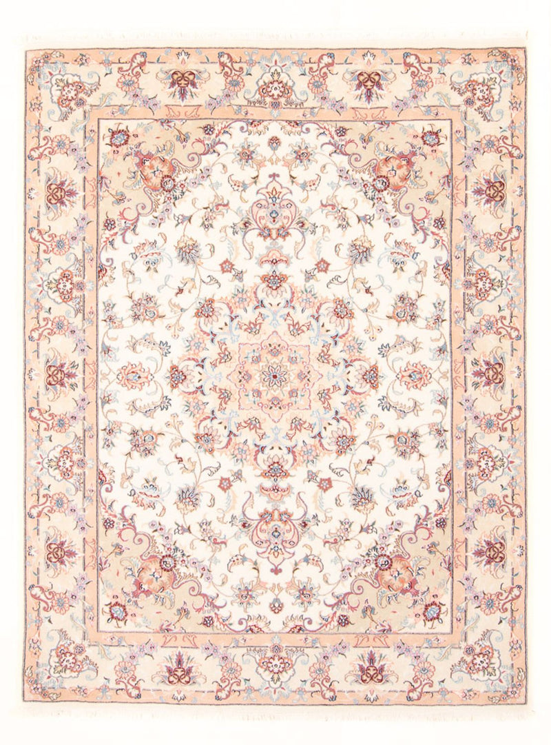 タブリーズ - 50 Raj 絨毯 200x147cm - ペルシャ絨毯