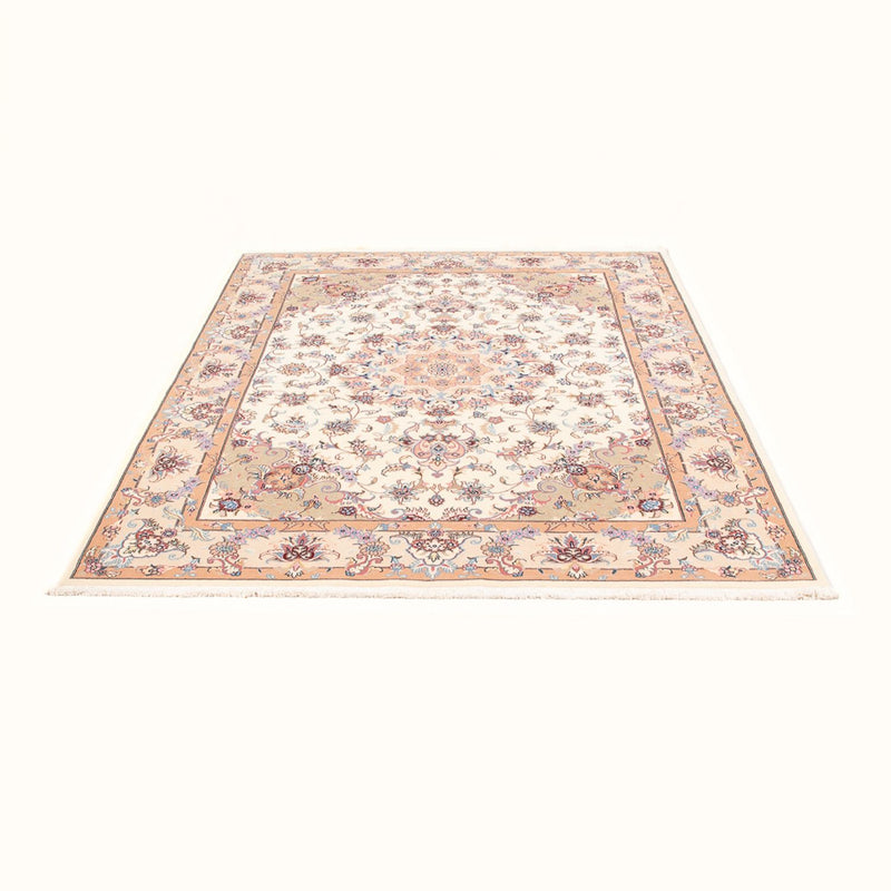 タブリーズ - 50 Raj 絨毯 195x147cm - ペルシャ絨毯
