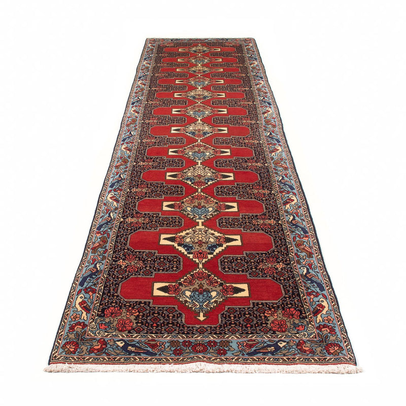 センネ 絨毯 378x89cm - ペルシャ絨毯