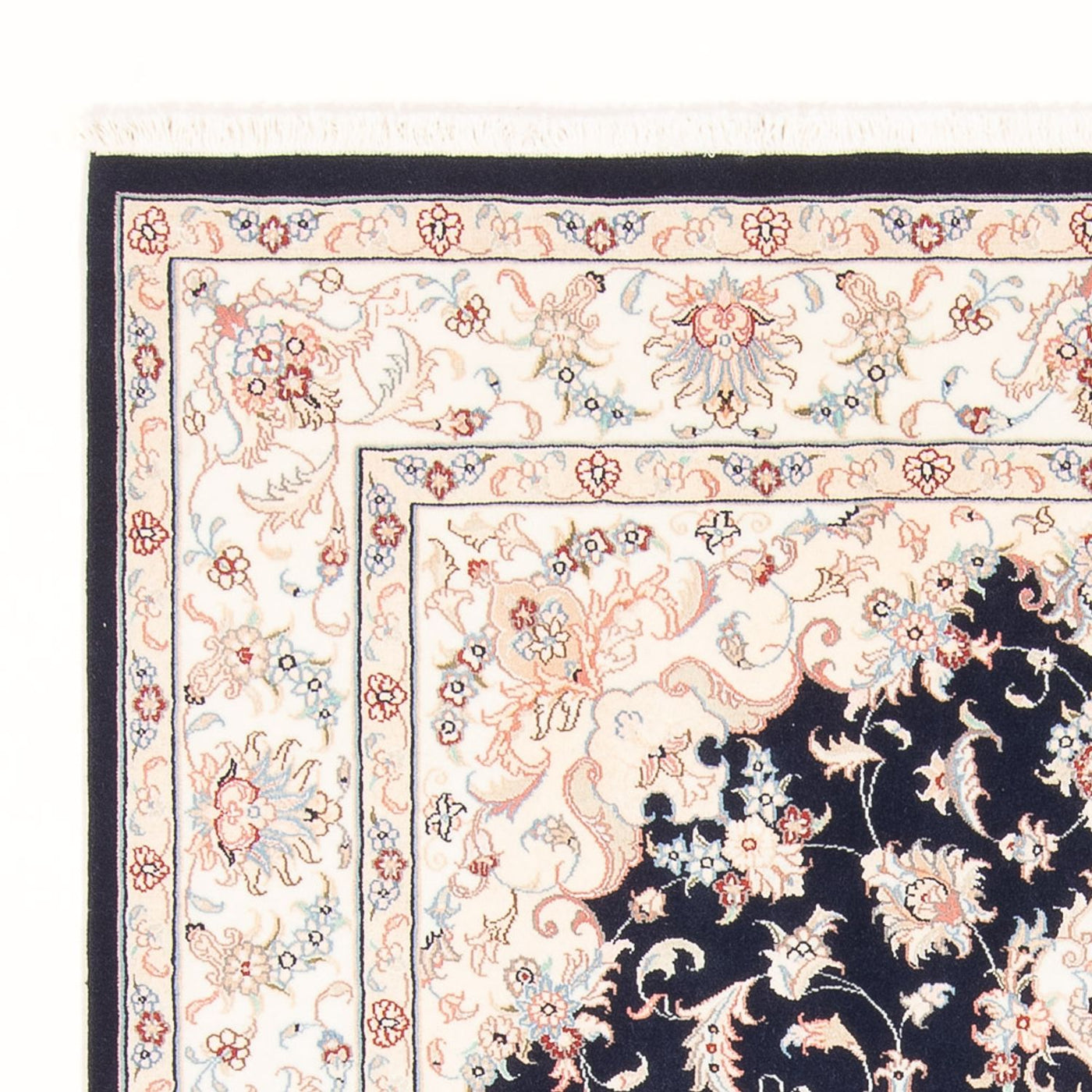 タブリーズ - 50 Raj 絨毯 200x149cm - ペルシャ絨毯