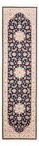 タブリーズ - 50 Raj 絨毯 295x81cm - ペルシャ絨毯