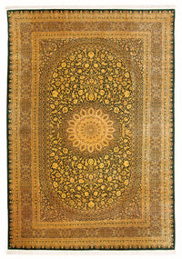 ゴム - シルク 絨毯 294x196cm - ペルシャ絨毯 – product image
