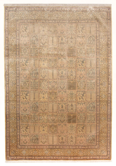 ゴム - シルク 絨毯 191x294cm - ペルシャ絨毯