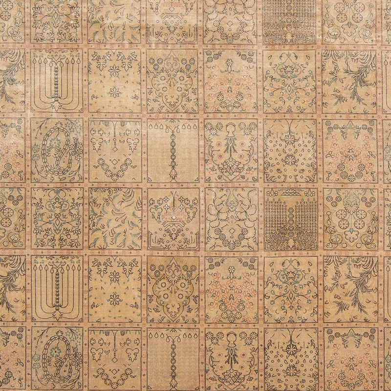 ゴム - シルク 絨毯 294x191cm - ペルシャ絨毯