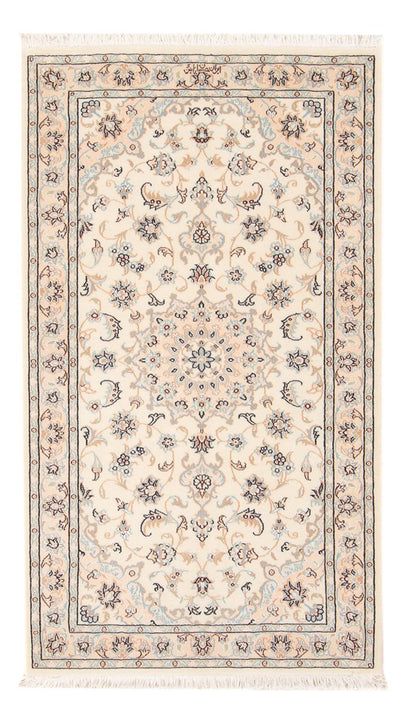 ナイン - 6La 絨毯 76x134cm - ペルシャ絨毯 - クリーム