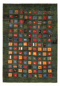 ペルシャギャベ 絨毯 234x164cm - ペルシャウールラグ – product image