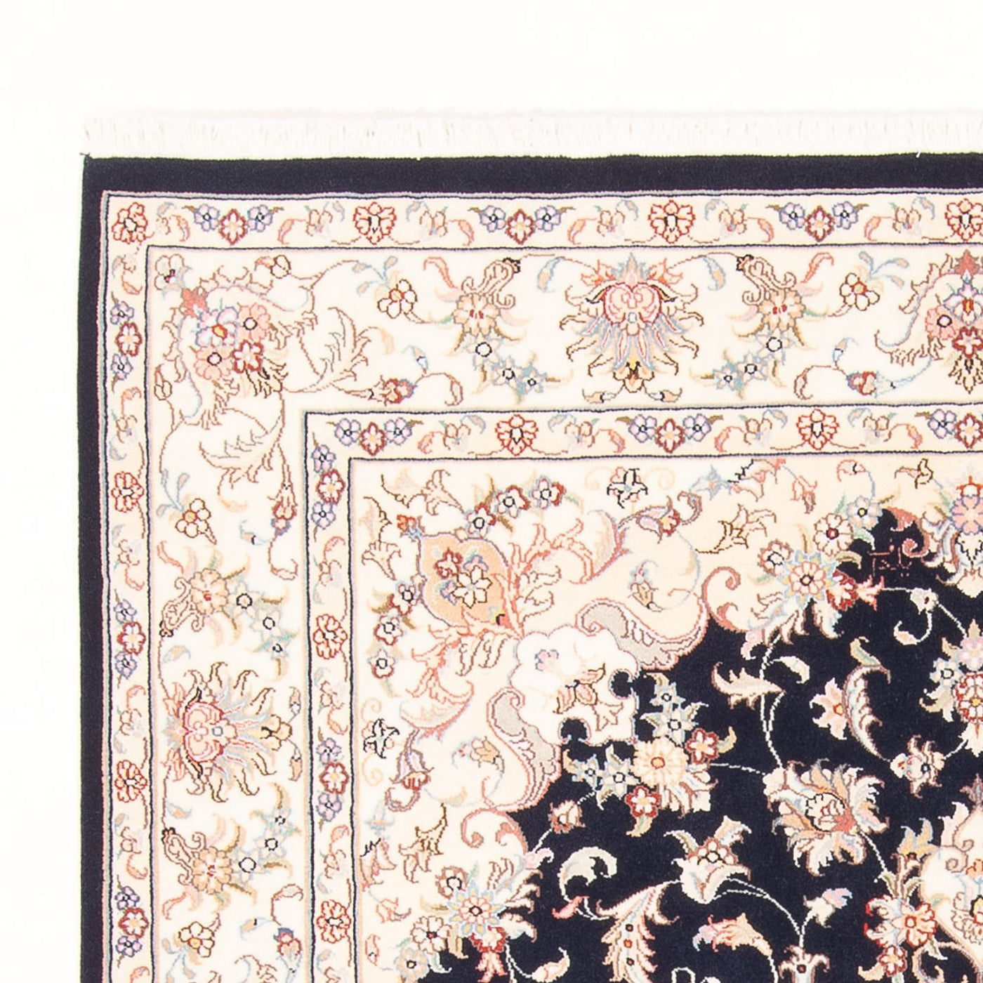 タブリーズ - 50 Raj 絨毯 199x147cm - ペルシャ絨毯
