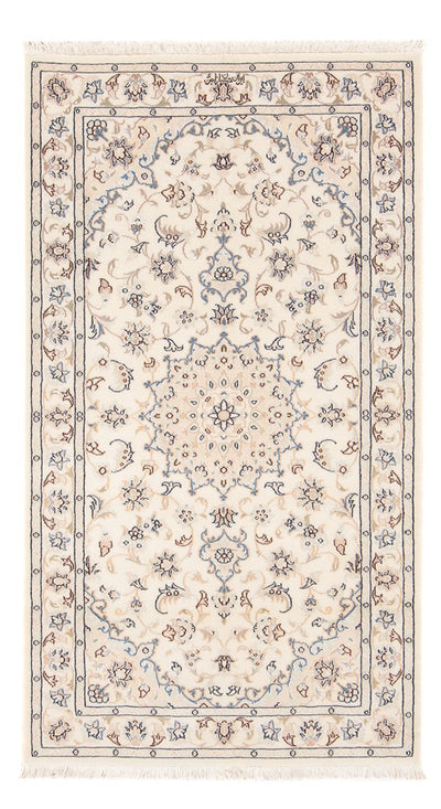 ナイン - 6La 絨毯 74x142cm - ペルシャ絨毯 - クリーム