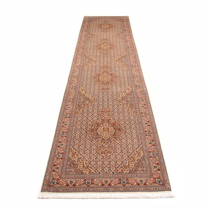 タブリーズ - 50 Raj 絨毯 400x80cm - ペルシャ絨毯