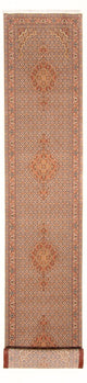 タブリーズ - 50 Raj 絨毯 407x78cm - ペルシャ絨毯