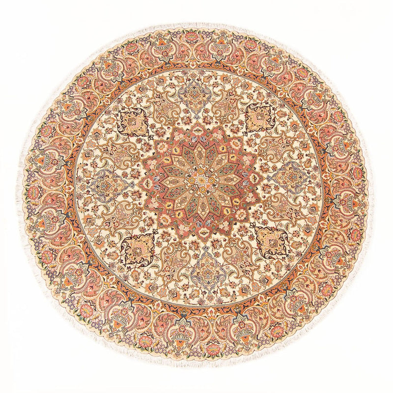タブリーズ - 50 Raj 絨毯 200x200cm - ペルシャ絨毯