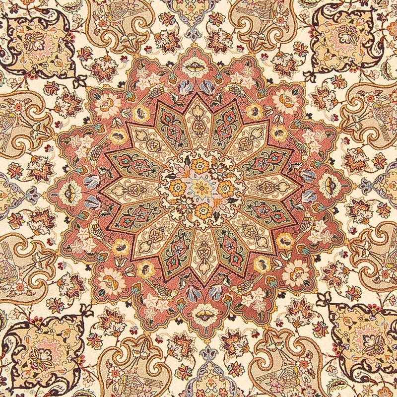 タブリーズ - 50 Raj 絨毯 200x200cm - ペルシャ絨毯