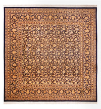 ゴム - シルク 絨毯 247x243cm - ペルシャ絨毯 – product image