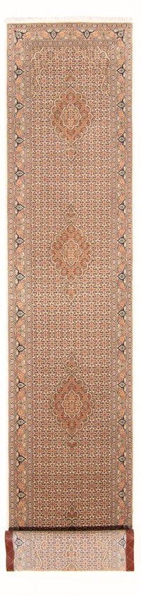 タブリーズ - 50 Raj 絨毯 403x82cm - ペルシャ絨毯 – product image