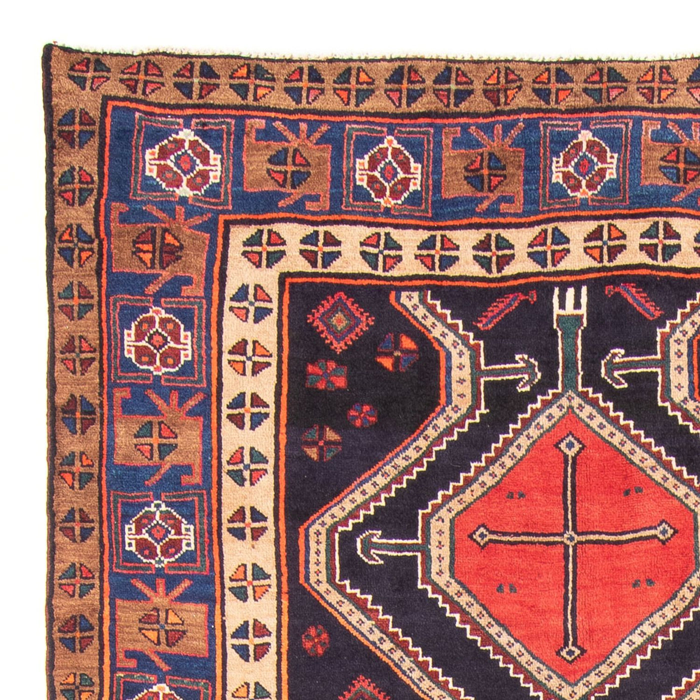 コリアイ 絨毯 380x153cm - ペルシャ絨毯