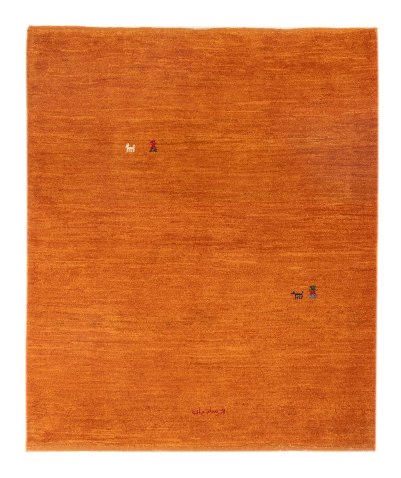 ペルシャギャベ 絨毯 128x100cm - ペルシャウールラグ