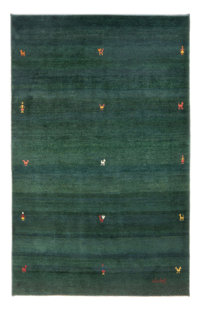 ペルシャギャベ 絨毯 113x183cm - ペルシャウールラグ