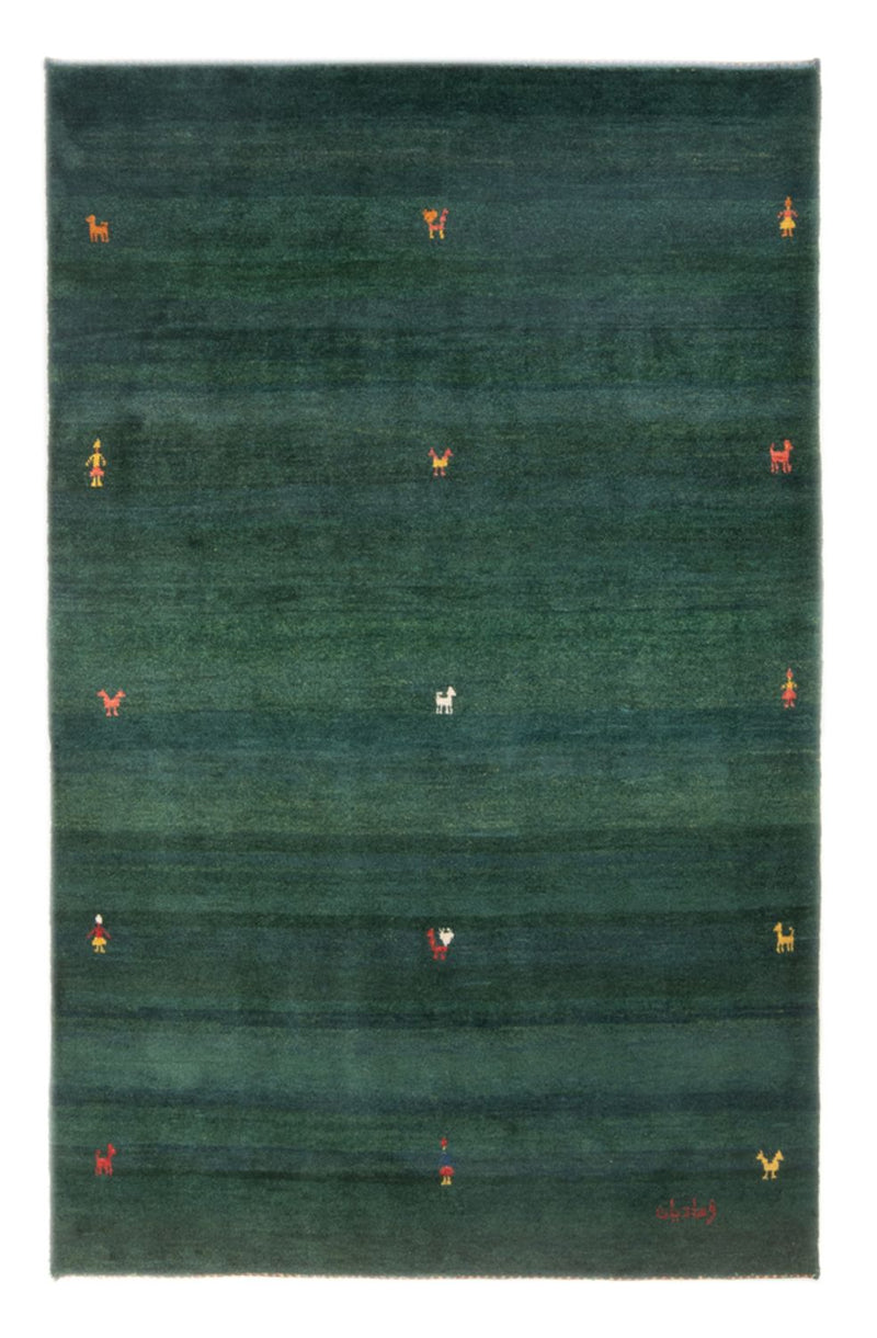 ペルシャギャベ 絨毯 183x113cm - ペルシャウールラグ