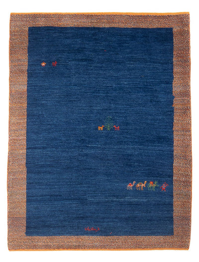ペルシャギャベ 絨毯 124x175cm - ペルシャウールラグ