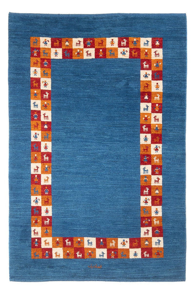 ペルシャギャベ 絨毯 122x176cm - ペルシャウールラグ