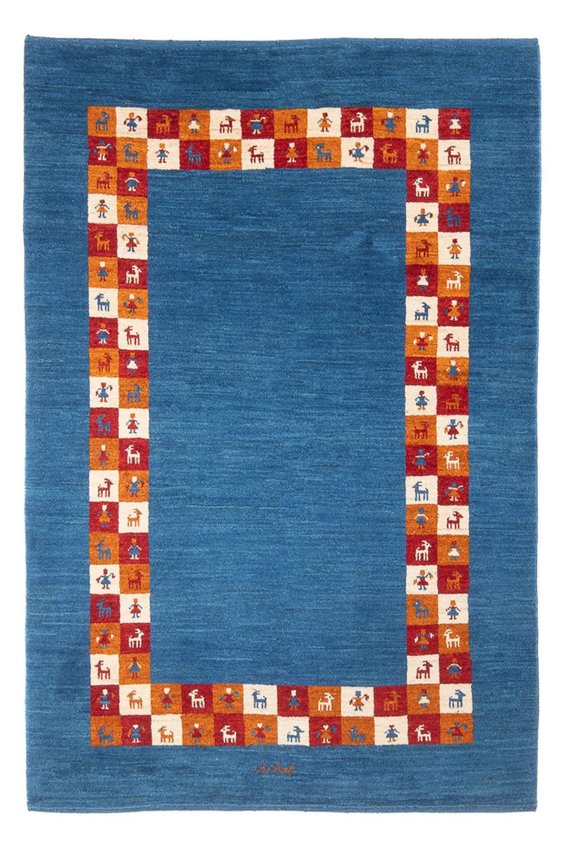 ペルシャギャベ 絨毯 176x122cm - ペルシャウールラグ