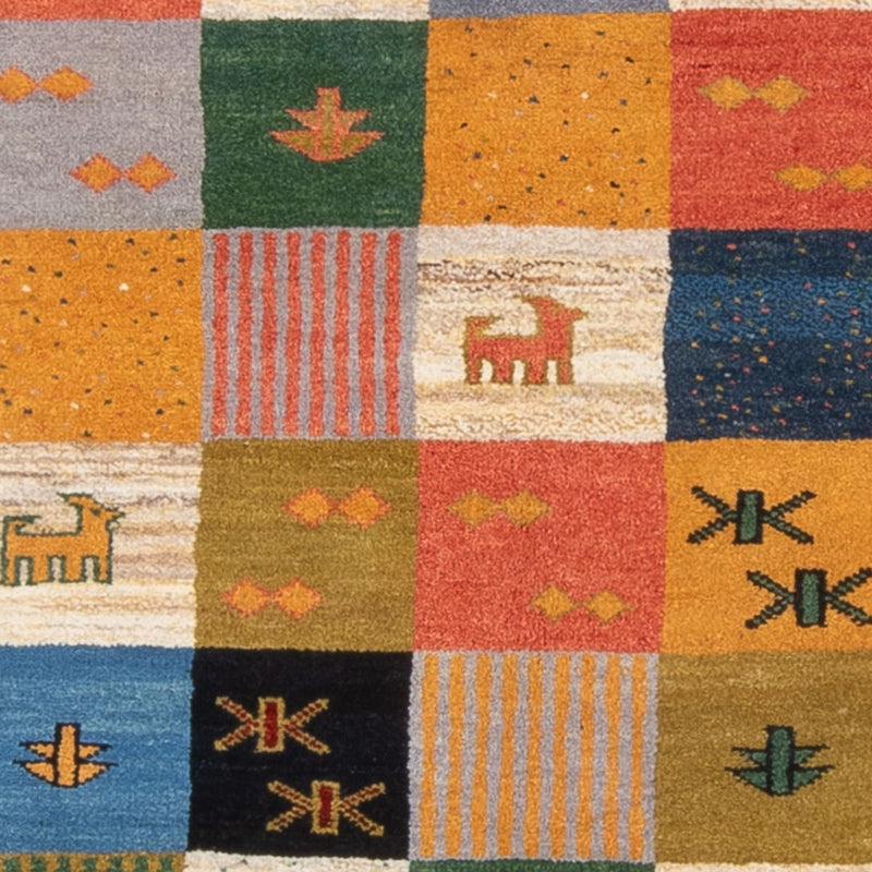 ペルシャギャベ 絨毯 242x174cm - ペルシャウールラグ