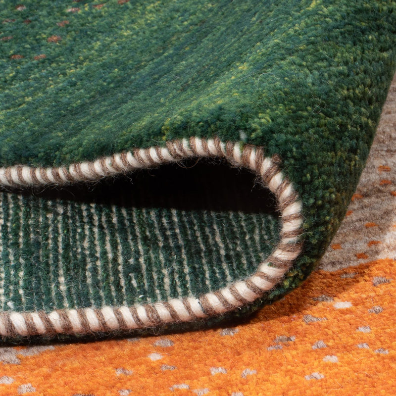 ペルシャギャベ 絨毯 238x214cm - ペルシャウールラグ