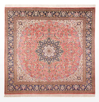 ゴム - シルク 絨毯 247x247cm - ペルシャ絨毯 – product image
