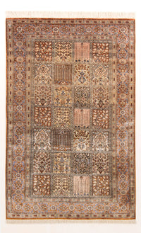 ゴム - シルク 絨毯 148x100cm - ペルシャ絨毯 – product image