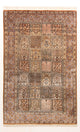 ゴム - シルク 絨毯 148x100cm - ペルシャ絨毯