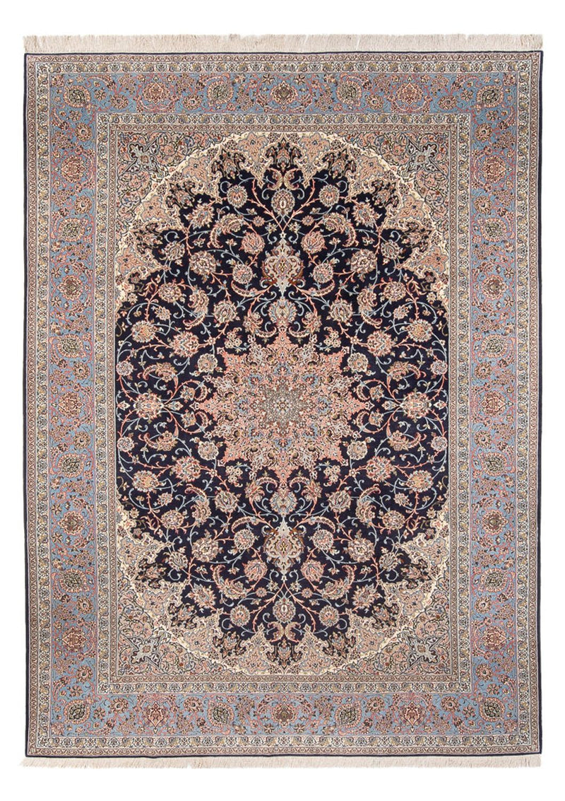 イスファハン 絨毯 355x248cm - ペルシャ絨毯