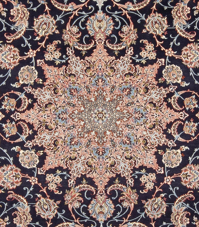 イスファハン 絨毯 355x248cm - ペルシャ絨毯