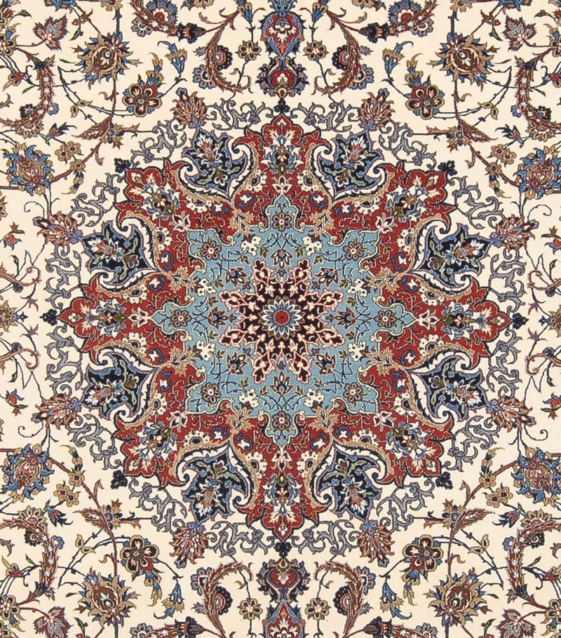 イスファハン 絨毯 350x240cm - ペルシャ絨毯