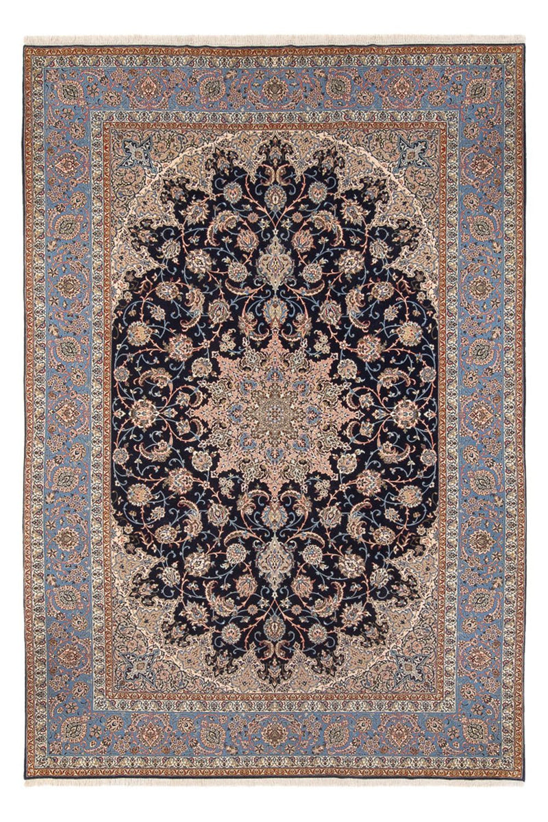 イスファハン 絨毯 355x255cm - ペルシャ絨毯