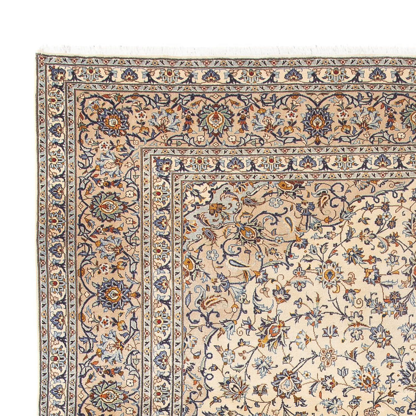 カシャーン 絨毯 414x293cm - ペルシャ絨毯