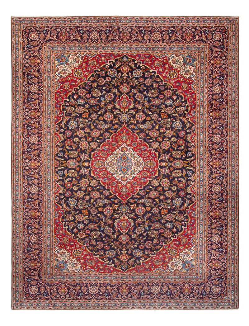 カシャーン 絨毯 388x300cm - ペルシャ絨毯