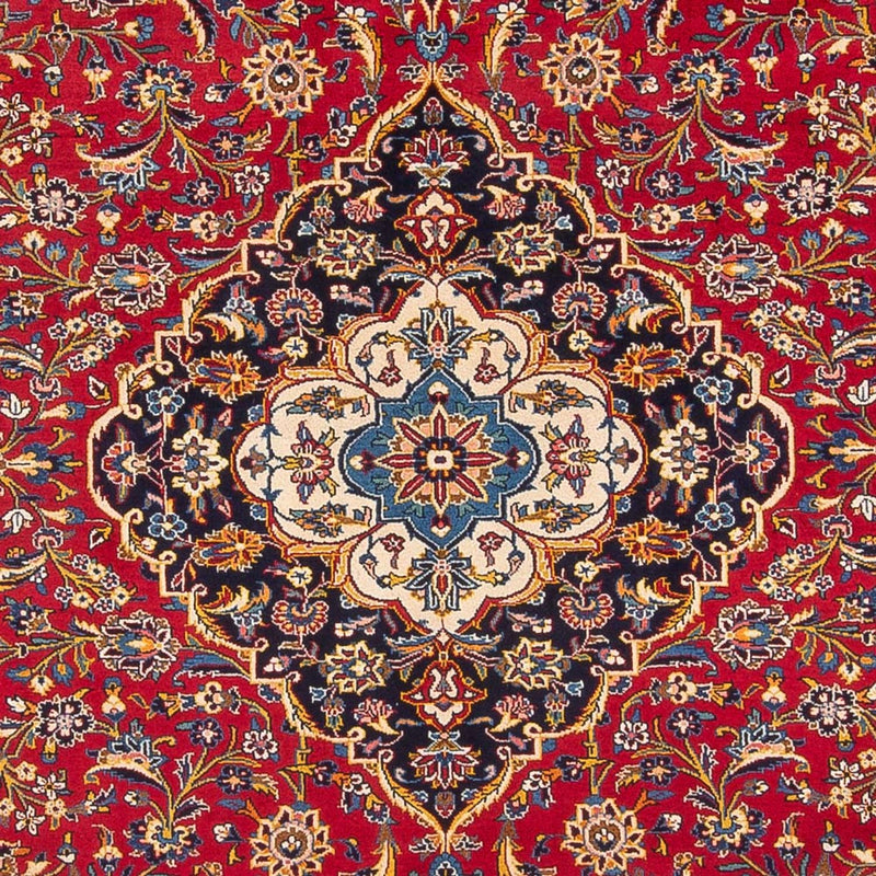 カシャーン 絨毯 390x297cm - ペルシャ絨毯