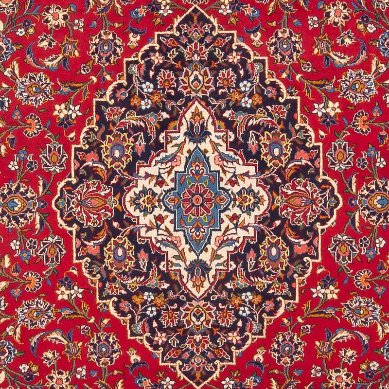 カシャーン 絨毯 397x291cm - ペルシャ絨毯