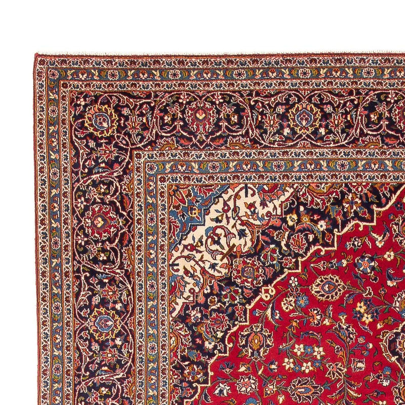 カシャーン 絨毯 397x291cm - ペルシャ絨毯