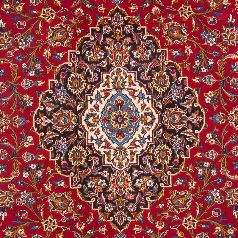 カシャーン 絨毯 383x287cm - ペルシャ絨毯